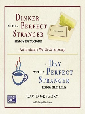 cover image of Dinner With a Perfect Stranger and Day With a Perfect Stranger